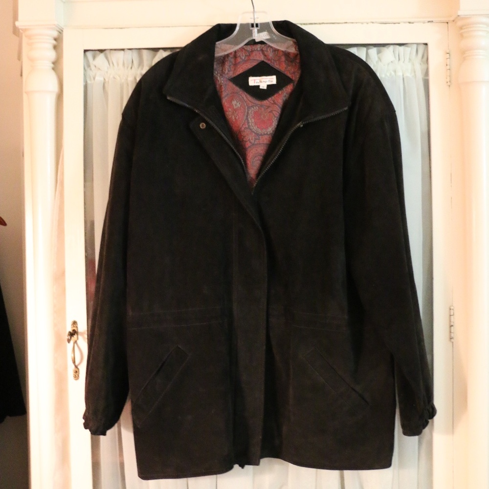 Vintage Leather Talbots Jacket